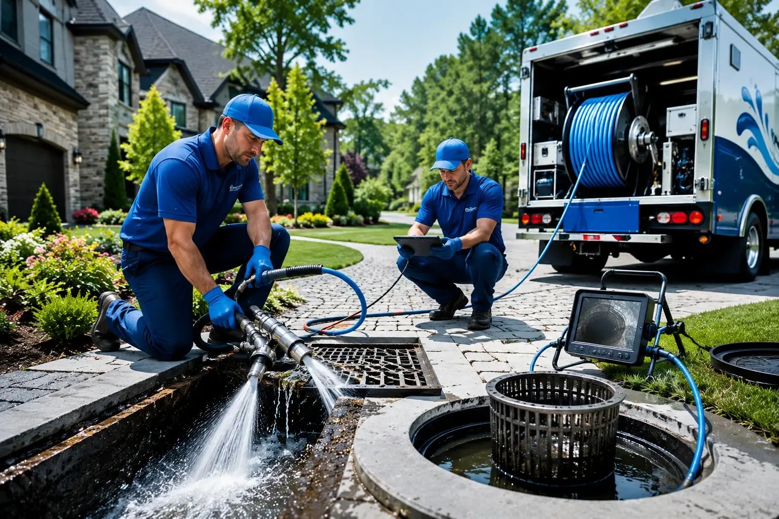 Local outdoor drain cleaning professionals in Hamilton, MI
